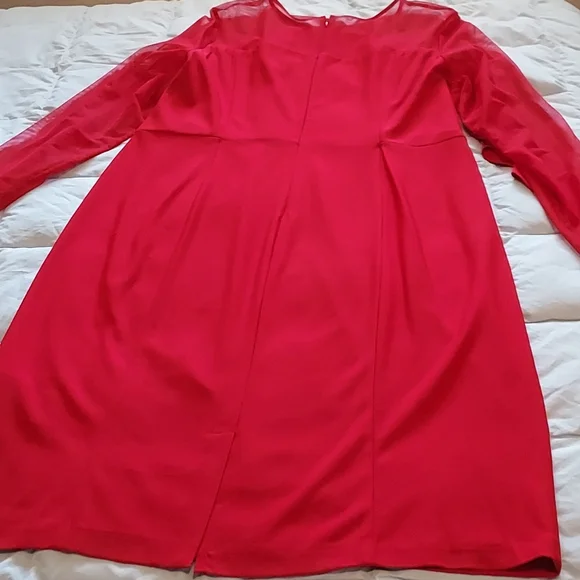 🎉HP 2/22🎉NWT, R&M Richards SEXY RED DRESS - Picture 5 of 6